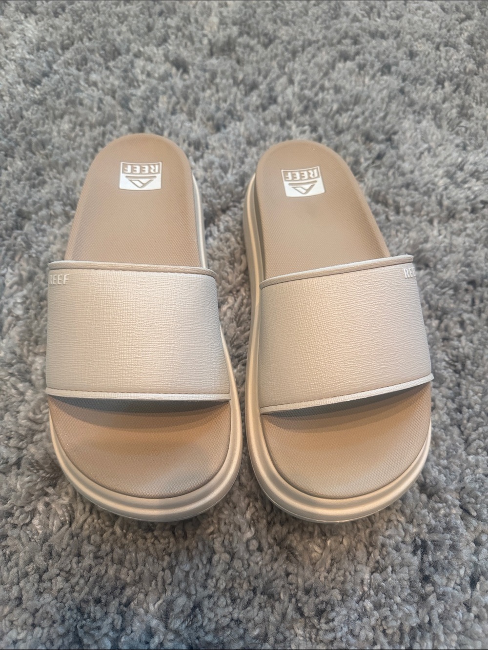 Reef Women's Slide Sandals in Beige